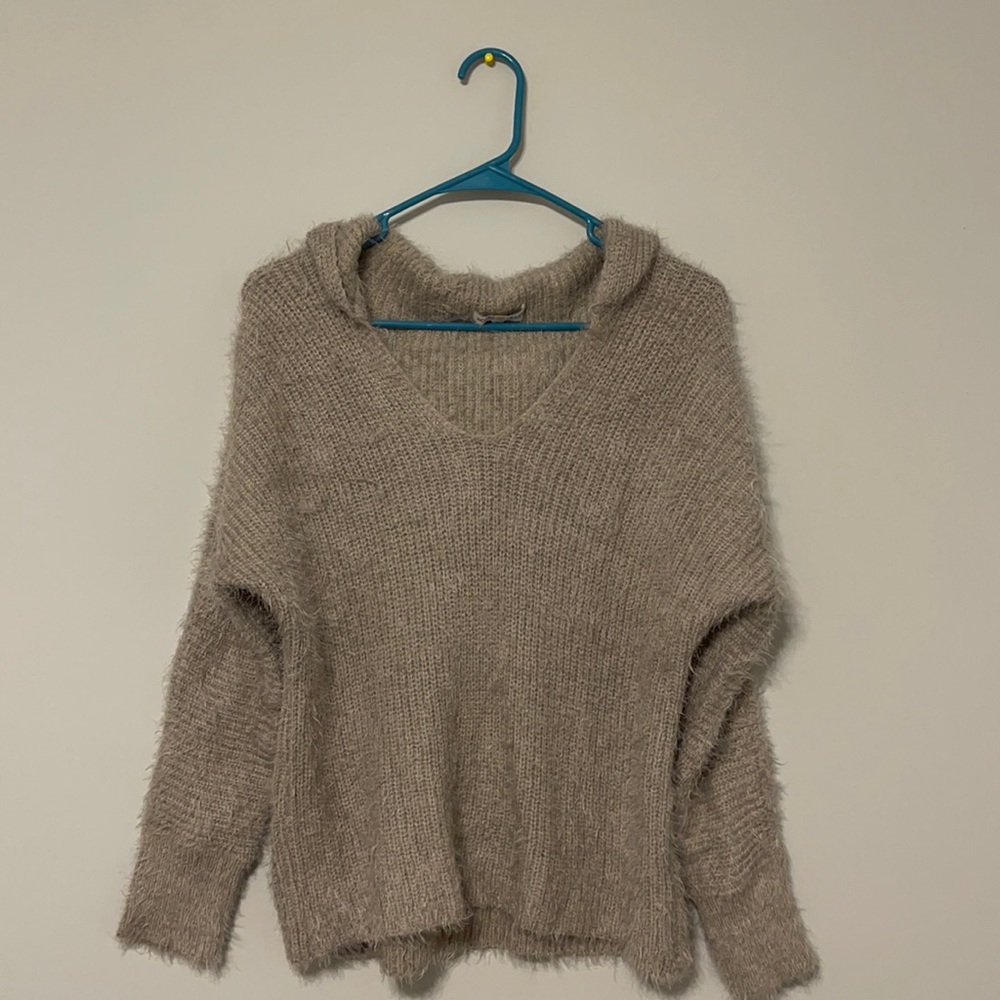 Cute fury sweater